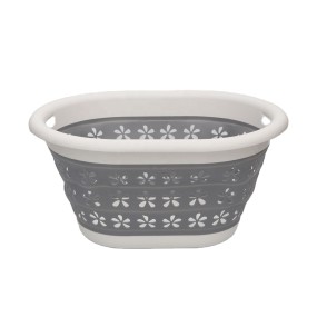 Collapsible Laundry Basket Factory - Hollowed Out Foldable Storage