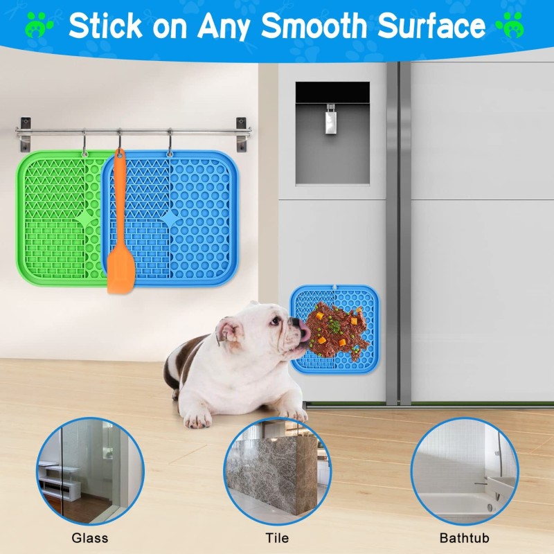 Pet Lick Mat Supplier - Custom Eco-friendly Silicone Slow Food Treat Wall Feeder