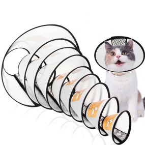 Pet Recovery Collar Manufacturer - Plastic Adjustable Cone Anti-Bite Lick Wound Healing