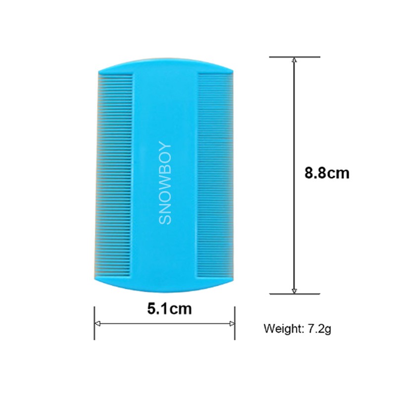 Head Lice Comb Supplier - Wholesale Plastic Double Sided Comb