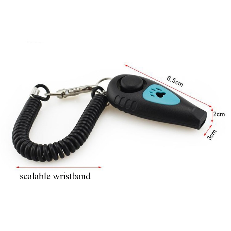 Pet Training Clicker Factory - Custom Logo New Style 2 in 1 Portable Whistle