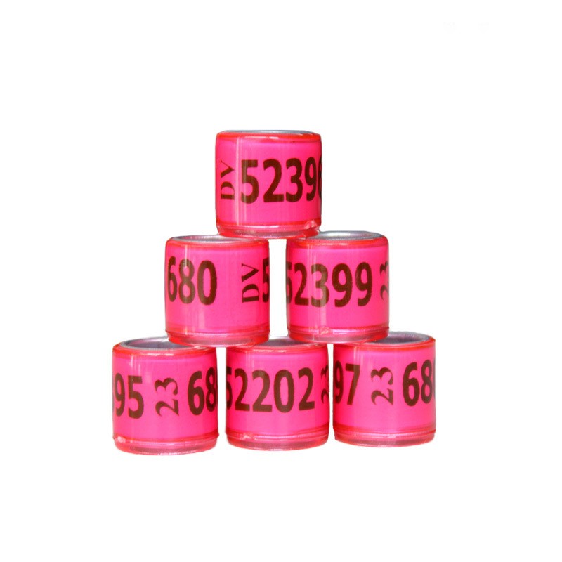 Pigeon Rings Manufacturer - Personalize Durable Aluminum Plastic Racing Homing Rings