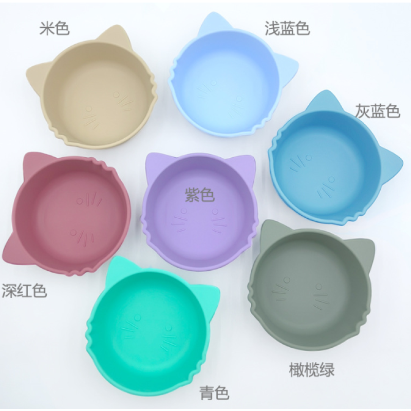 Pet Feeding Bowl Manufacturer - New Arrival Wholesale Custom Logo Silicone Food Bowl