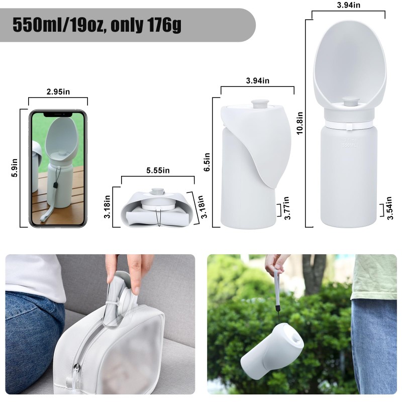 Portable Water Dispenser Factory - Custom Outdoor Silicone Foldable Collapsible Bottle