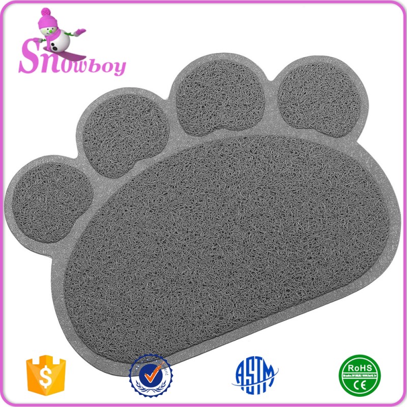 Pet Placemat Factory - Paw Claw Embossed PVC Dinner Mat for Dogs Cats