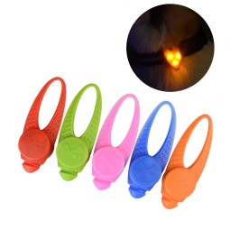 Pet Safety Light Factory - LED Collar Safety Light Silicone Clip on Pendant