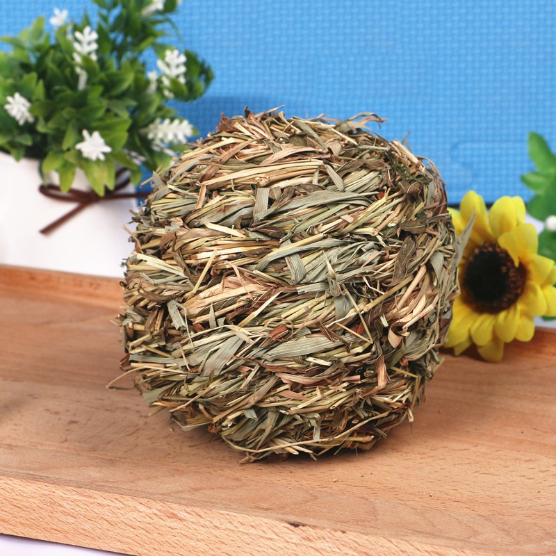 Small Animal Toy Supplier - Fun Natural Woven Chew Willow Branch Grass Balls