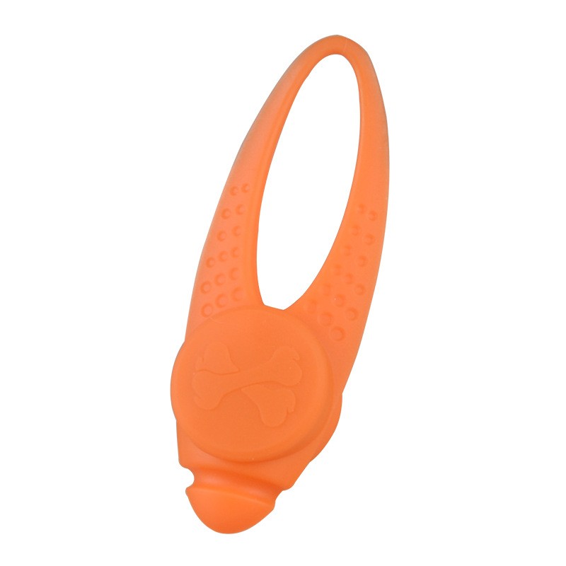 Pet Safety Light Factory - LED Collar Safety Light Silicone Clip on Pendant