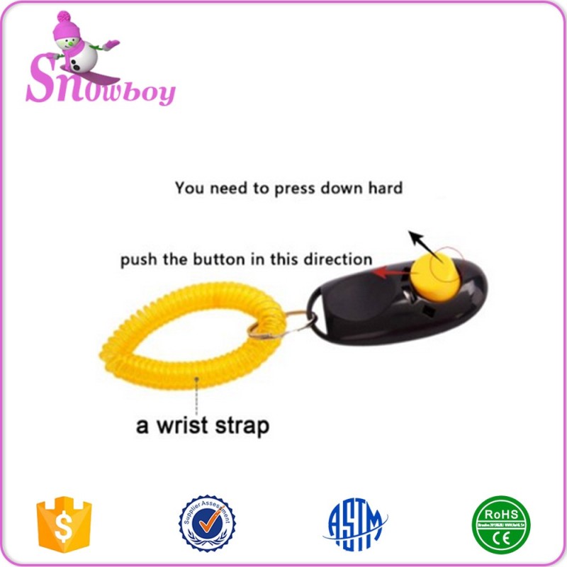 Pet Training Clicker Factory - 2 in 1 with Wrist Band for Dogs