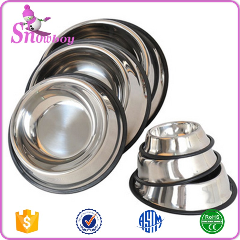 Stainless Steel Pet Bowl Factory - for Puppy Cat Food Water Bowl