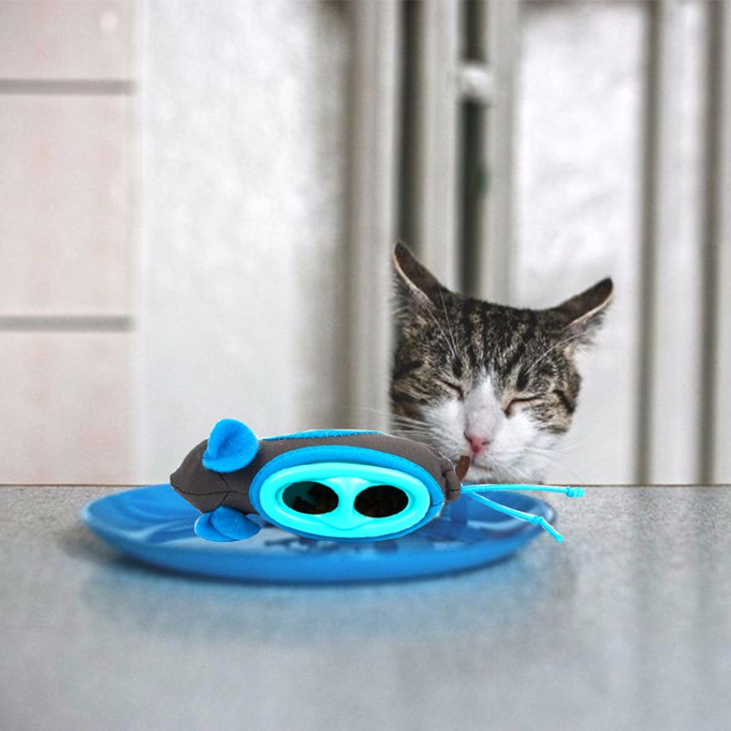 Cat Feeder Toy Manufacturer - Mouse Interactive Food Automatic Hunting Feeder Toy