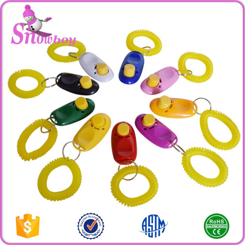 Pet Training Clicker Factory - 2 in 1 with Wrist Band for Dogs