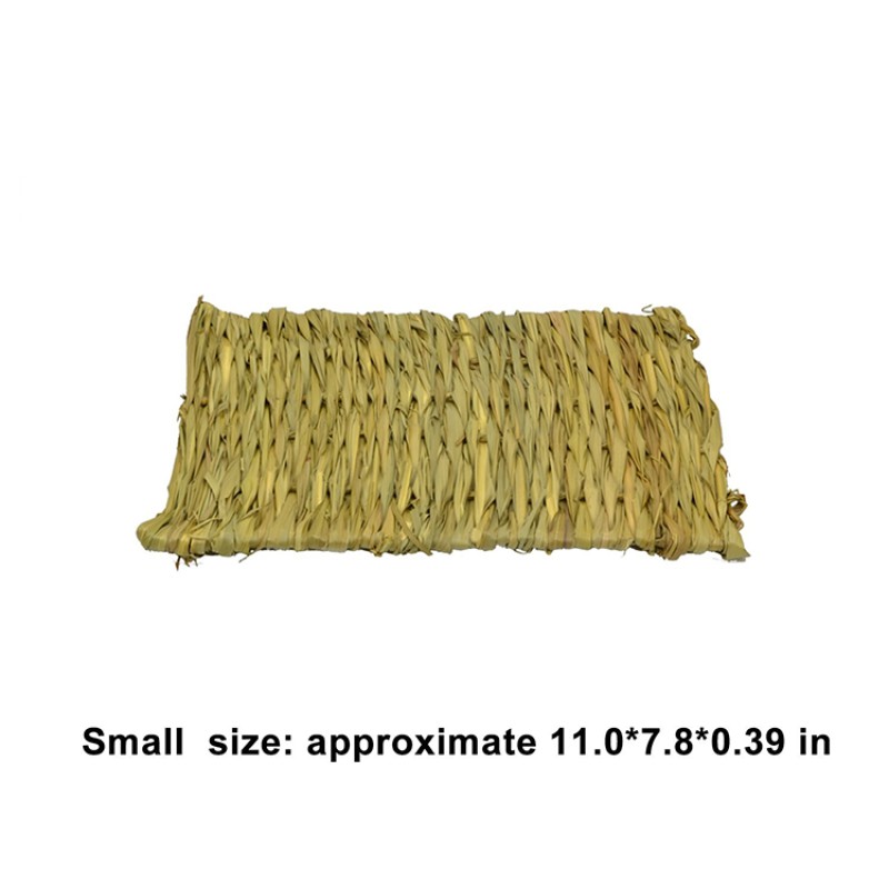 Rabbit Chew Toy Factory - Handmade Timothy Hay Grass Mat Bed for Small Animals