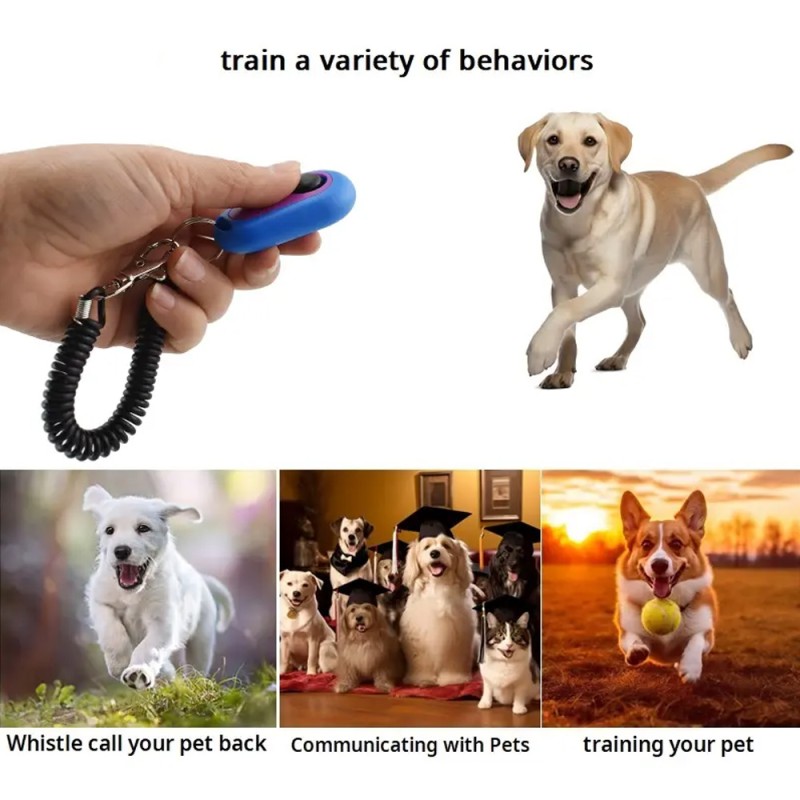 Dog Training Clicker Manufacturer - 2025 New Style Portable Sound Stop Barking Clicker