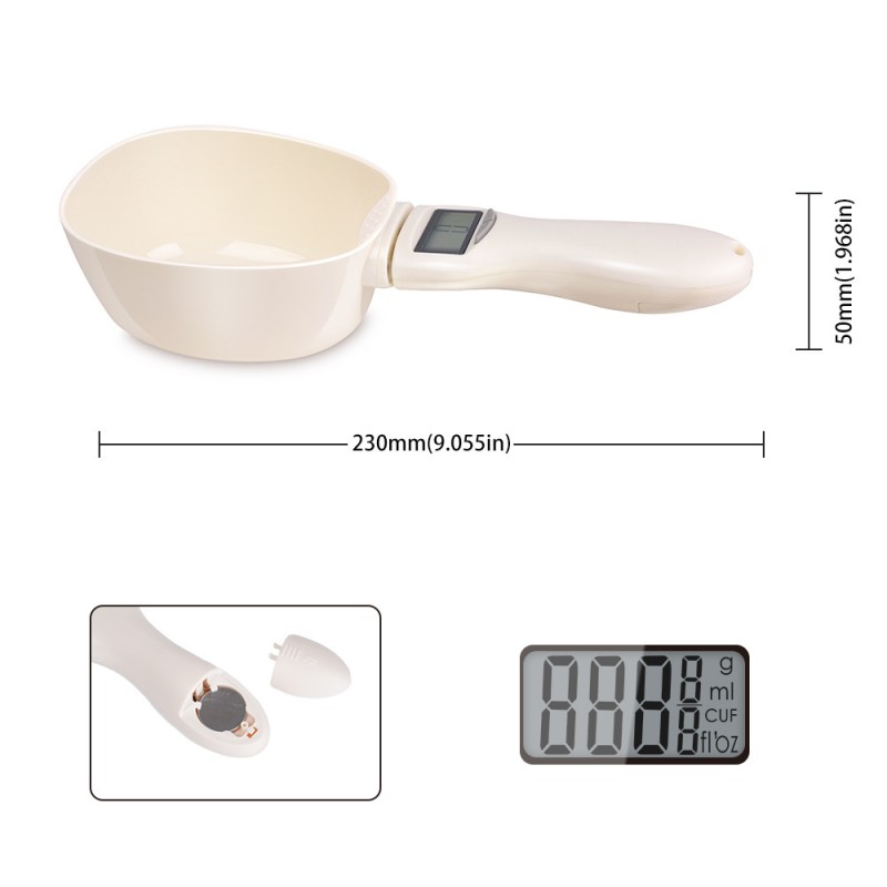 Digital Spoon Scale Factory - Electronic Measuring Spoon 800g/1g with LED Display