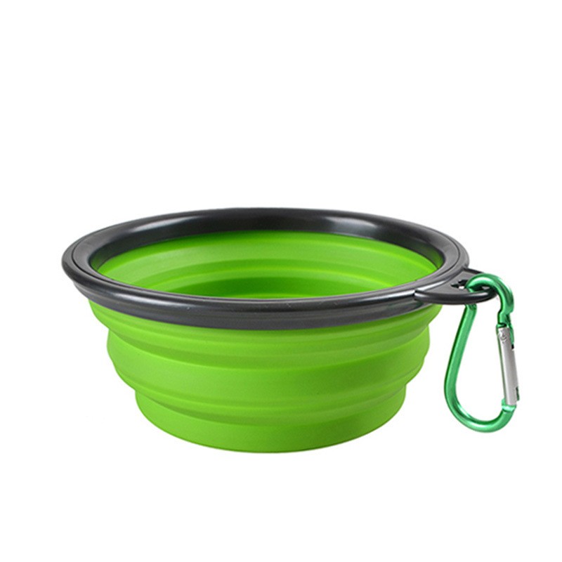 Pet Travel Bowl Supplier - Custom Portable Silicone Collapsible Food Water Bowl