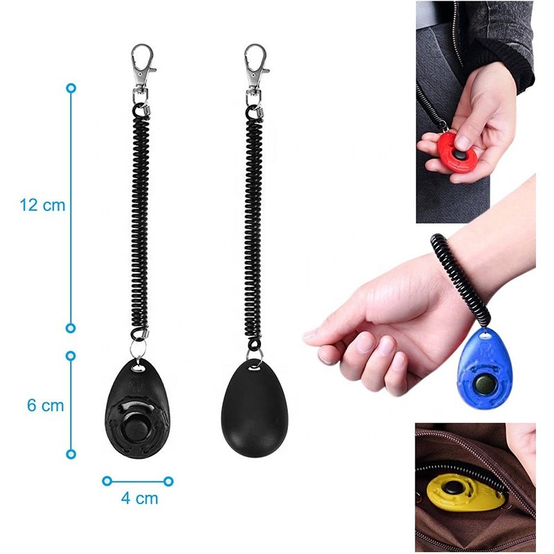 Pet Clicker Supplier - Custom Logo High Quality Stop Barking Training Clicker