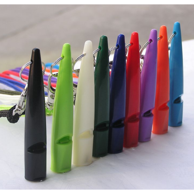 Pet Whistle Factory - New Colorful Plastic Whistle Without Pea Inside