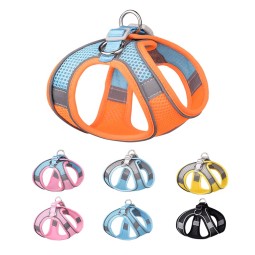 Dog Harness Manufacturer - Reflective Soft Breathable Mesh Step in No Pull
