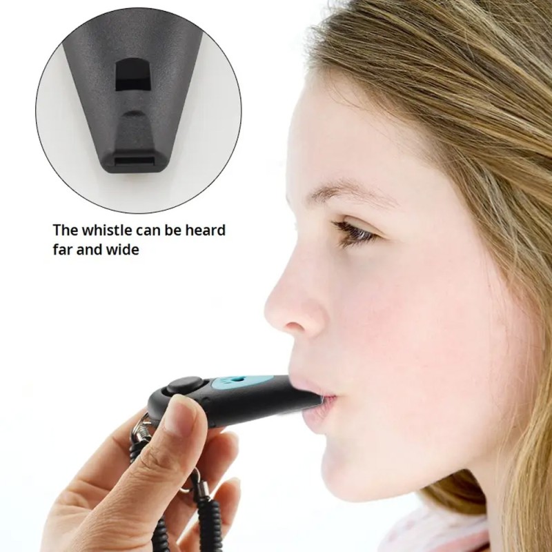 Pet Training Clicker Factory - Custom Logo New Style 2 in 1 Portable Whistle