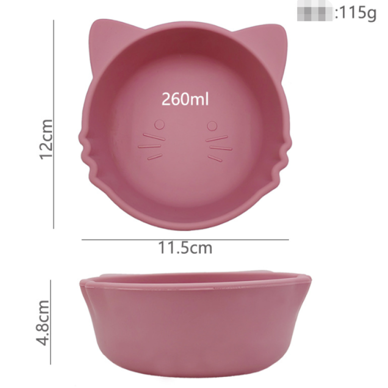 Pet Feeding Bowl Manufacturer - New Arrival Wholesale Custom Logo Silicone Food Bowl