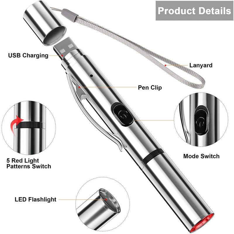 LED Flashlight Manufacturer - OEM Bright Green Laser Rechargeable Work Light