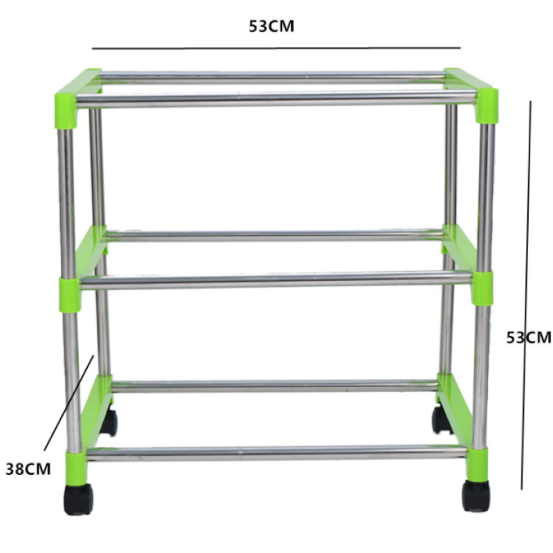 Seedling Tray Rack Supplier - Hydroponic Sprout Rack Microgreen Planter Shelf Stainless Steel