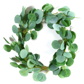 Artificial Eucalyptus Supplier - Elegant Rattan Wreath Garland Durable Stylish for Decoration