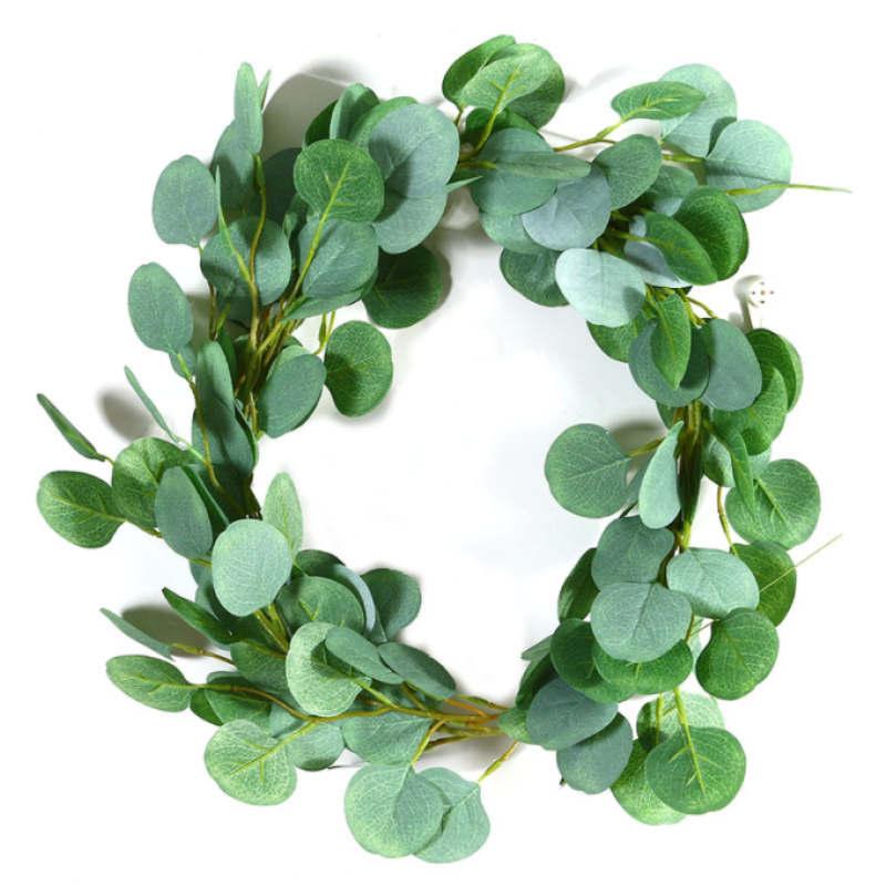 Artificial Eucalyptus Supplier - Elegant Rattan Wreath Garland Durable Stylish for Decoration