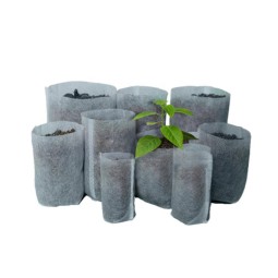 Biodegradable Plant Bag Manufacturer - Factory Supply Non-Woven Seedling Bag for Vegetable