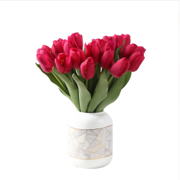 Artificial Tulip Supplier - High Quality Real Touch Moisturizing Artificial Tulip Flower