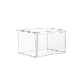 Shoe Cabinet Supplier - Transparent Magnetic PET Plastic Moisture-proof Stackable for Living