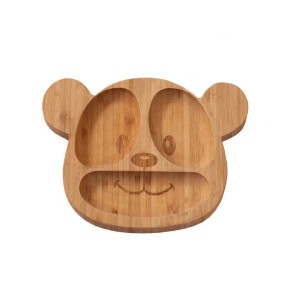 Bamboo Feeding Tray Supplier - Silicone Suction Cup Toddler