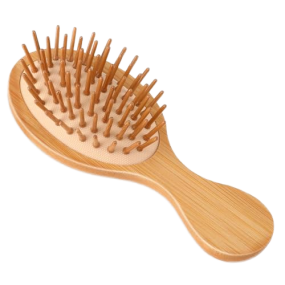 Bamboo Hair Brush Factory - Mini Paddle Detangling Portable