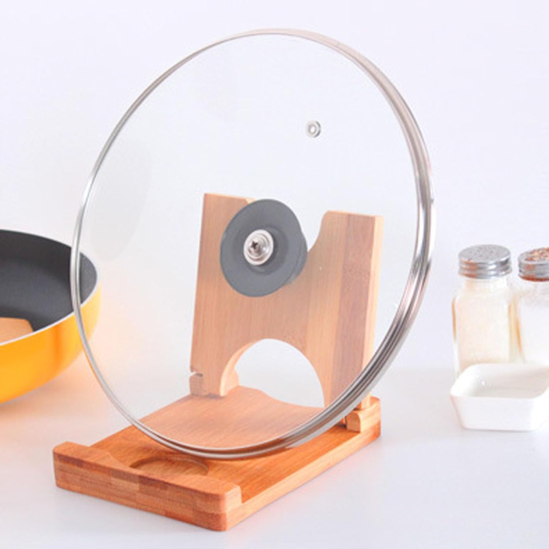 Bamboo Pen Holder Factory - 2 Piece Geometric Desk Organizer