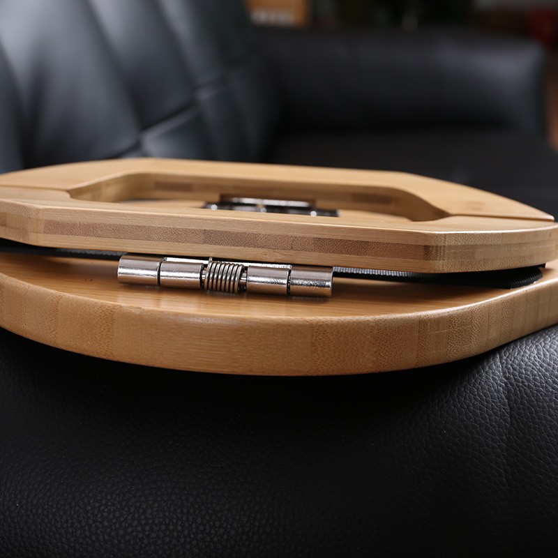 Bamboo Sofa Tray Manufacturer - 360 Rotating Phone Holder Custom