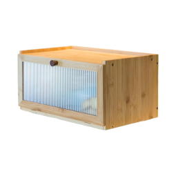 Bamboo Bread Box Supplier - Large Capacity Farmhouse Style