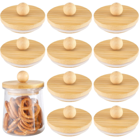 Bamboo Jar Lids Manufacturer - Reusable Silicone Sealing Ring Custom