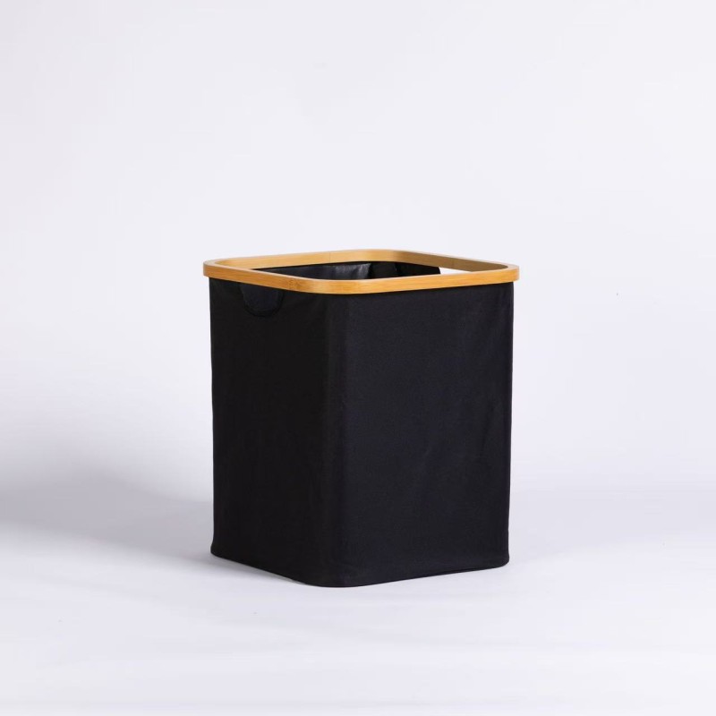 Bamboo Laundry Basket Supplier - Foldable Waterproof Collapsible