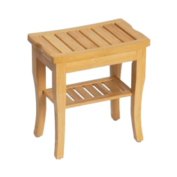 Bamboo Shower Bench Manufacturer - Durable Storage Shelf ODM