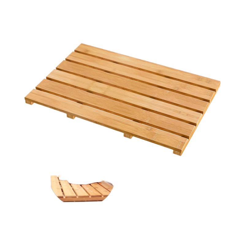 Bamboo Bath Mat Supplier - Non Slip Foldable Shower Mat