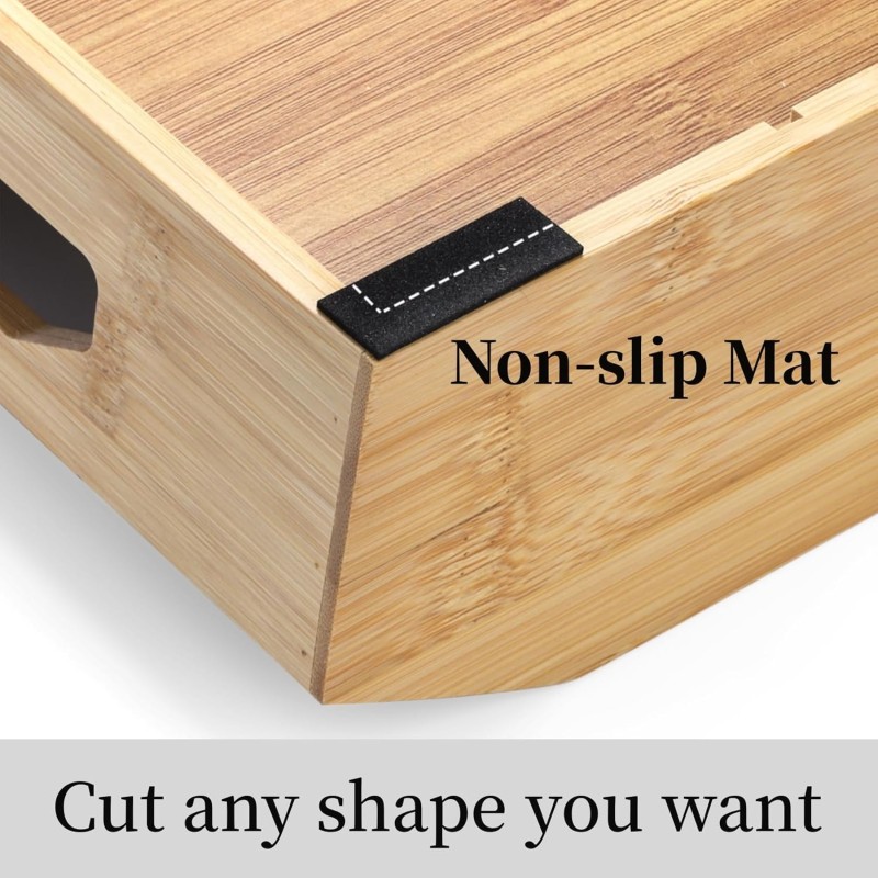 Bamboo Kitchen Storage Box Factory - 5 Layer Removable Dividers