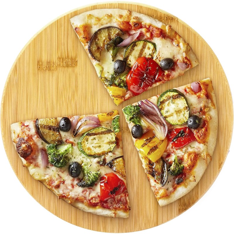 Bamboo Standing Shelf Supplier - 14 Inch Multi Use Lazy Susan