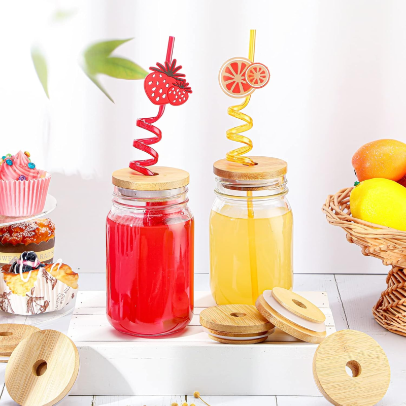 Bamboo Tea Cup Lids Manufacturer - Classic Style Straw Hole Custom