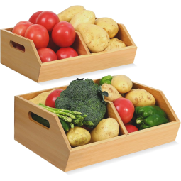 Bamboo Storage Bin Manufacturer - Stackable Pantry Organizer OEM