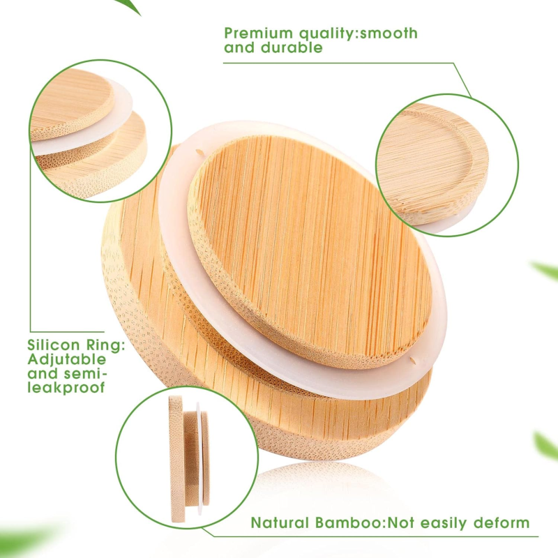 Bamboo Candle Lids Supplier - Custom Wooden Jar Lids Wholesale