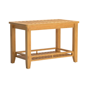 Bamboo Shower Bench Factory - Storage Shelf Stool Chair OEM
