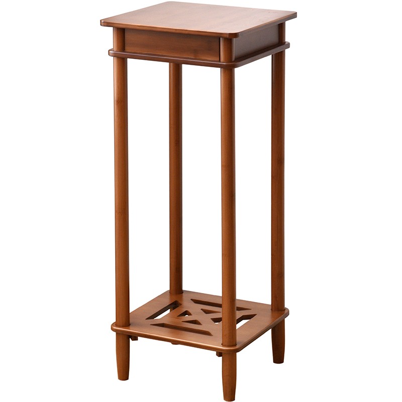 Bamboo Flower Display Rack Manufacturer - Minimalist Pot Holder