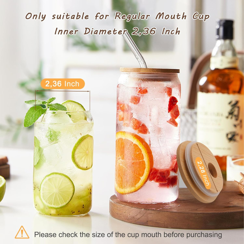 Bamboo Glass Lids Manufacturer - Airtight Regular Mouth OEM/ODM