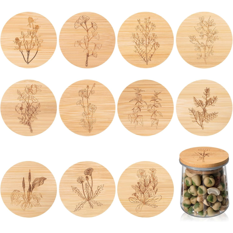 Bamboo Storage Lids Factory - Wide Mouth Canning Jar Lids OEM